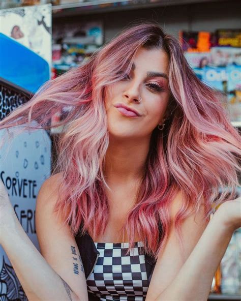 Cabelo Mechas Rosas Dicas Para Apostar Na Tend Ncia Fotos