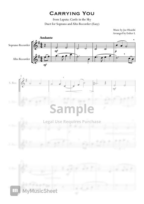 Joe Hisaishi Laputa Castle In The Sky For Orchestra Score 53 OFF