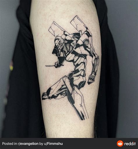 Neon Genesis Evangelion Tattoo Ideas Design Talk