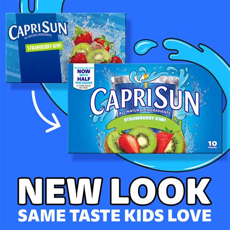 Buy Capri Sun Strawberry Kiwi Juice Box Pouches 10 Ct Box 6 Fl Oz