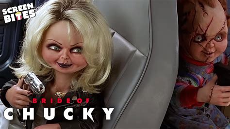 Police Car Chase Bride Of Chucky Screen Bites Youtube