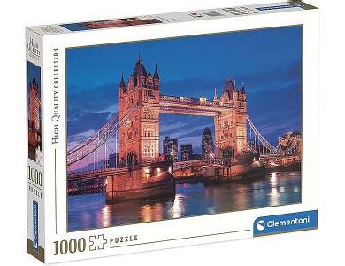 Clementoni Puzzle High Quality Collection Tower Bridge At Night