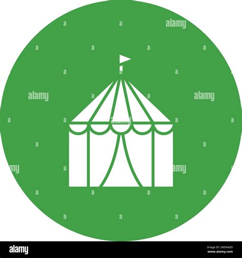 Circus Tent Icon Vector Image Suitable For Mobile Application Web