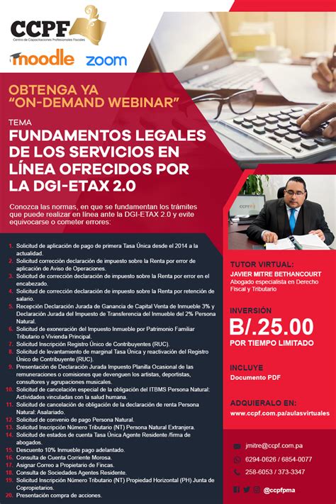 Resumen De Fundamentos Legales De Los Servicios En L Nea Ofrecidos Por