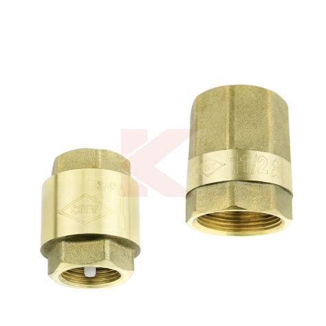 Brass Spring Check Valve Kinda Hardware Trading Kl Sdn Bhd