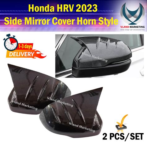 Honda Hrv Carbon Side Mirror Cover Horn Style Side Mirror Cover