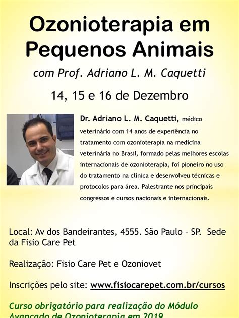 Ozonioterapia Em Pequenos Animais Ppt Carregar