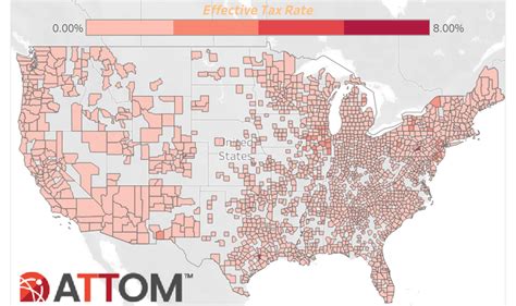 Total Property Taxes Up 4 Percent Across Us In 2022 Attom