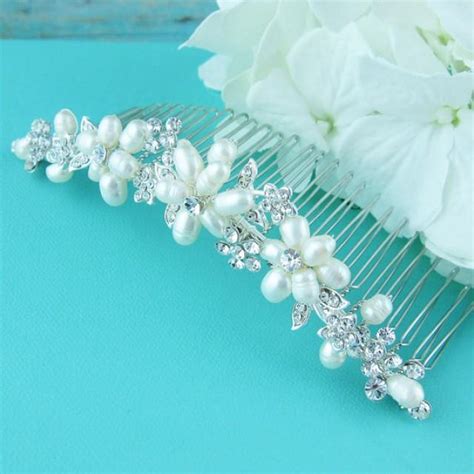 Freshwater Pearl Bridal Hair Accessories Comb Wedding Hair Comb