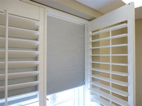 Blackout Shade And Shutters Shutters With Curtains Blackout Shades