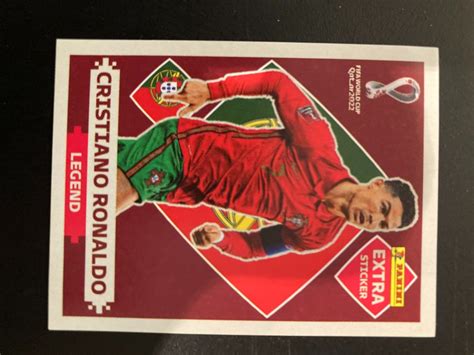 Panini Wm Extra Sticker Ronaldo Rot Acheter Sur Ricardo