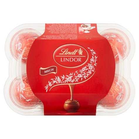 Lindt Lindor Jajka Z Czekolady Mlecznej Z Nadzieniem G Kalorie