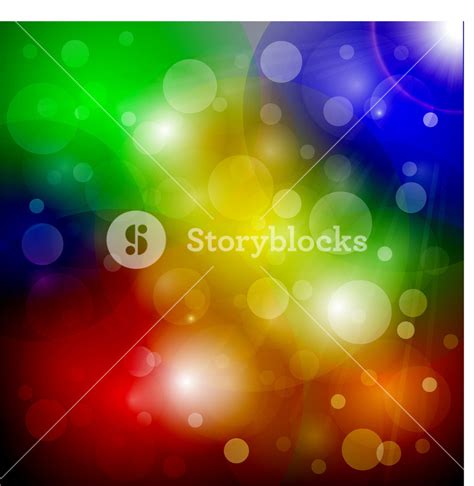 Rainbow Bubbles Background Royalty-Free Stock Image - Storyblocks