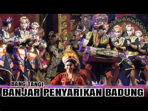 Juara Bang Tangi Banjar Penyarikan Badung Lomba Baleganjur Umum