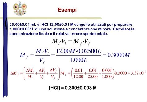 Ppt Le Soluzioni Unità Di Misura Concentrazione Powerpoint