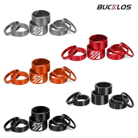 Pcs Bucklos Bicycle Headset Washer Fork Stem Spacers Mm Mtb