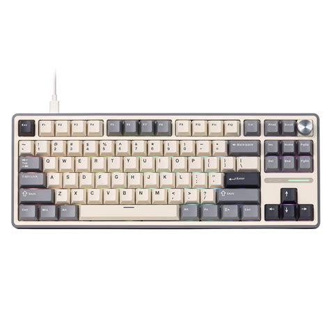 Royal Kludge R87 PRO TKL Wired Gaming Keyboard Grey Vibe Gaming