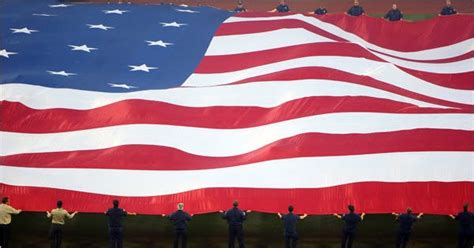 American Flags As Big As Fields The New York Times