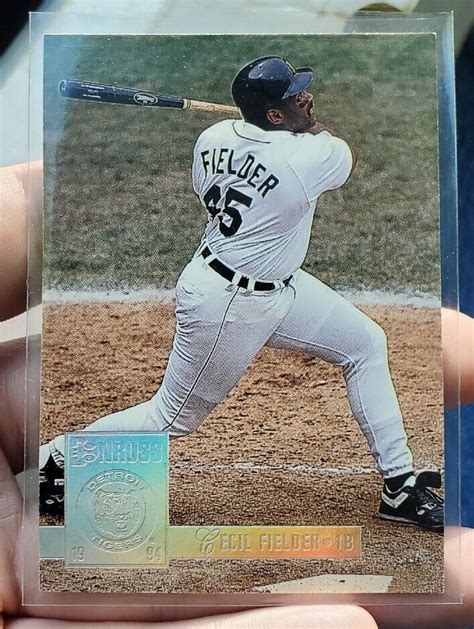 Donruss Special Edition Cecil Fielder Detroit Tigers Vintage