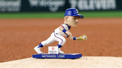 Nathaniel Lowe, Texas Rangers Bobblehead ⚾ July 2, 2024 ⚾ Bullpen ...