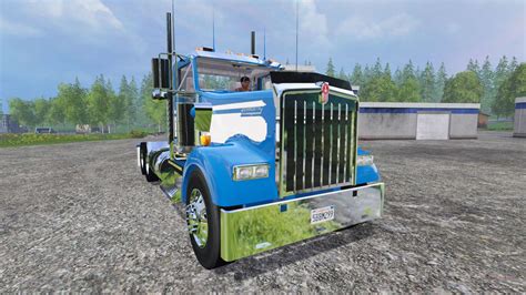 Kenworth W900L 2004 Day Cab For Farming Simulator 2015