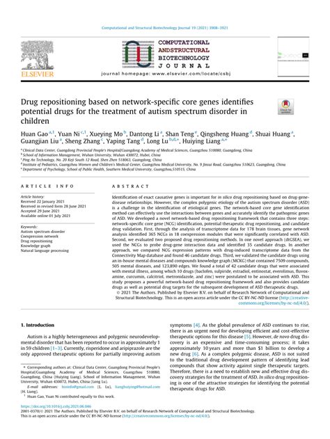 Pdf Drug Repositioning Based On Network Specific Core Genes