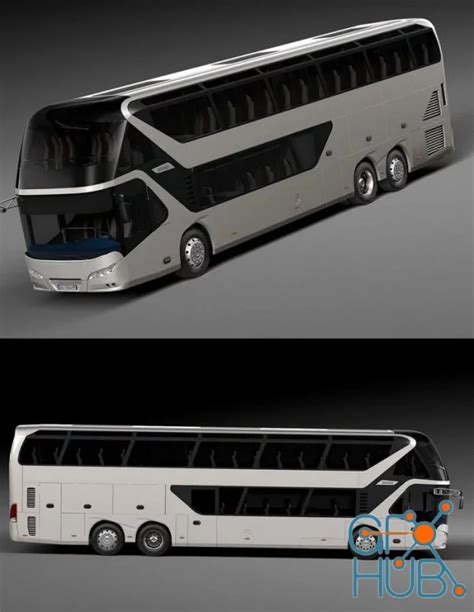 3D Model – Neoplan Skyliner 2015 - PBR