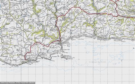 Old Maps of Looe Bay, Cornwall - Francis Frith