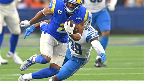 Rams Wr Robert Woods Tears Acl During Practice Will Miss Remainder Of