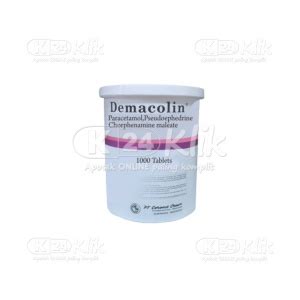 Demacolin Tablet Los Manfaat Dosis Efek Samping