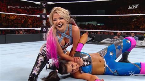 Wwe Stomping Grounds Alexa Bliss Vs Bayley Smackdown Womens Title