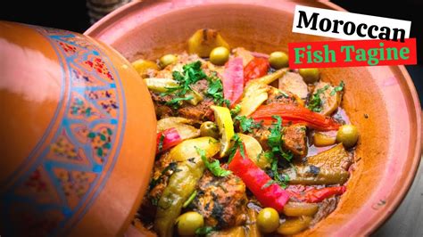 Moroccan Fish Tagine Fish Tagine With Vegetables Delicious Moroccan