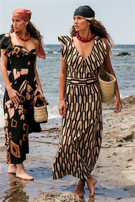 Falda Con Estampado Geométrico Colour Nude