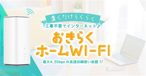 Speed Wi Fi HOME 5G L13 公式おきらくホームWi Fi