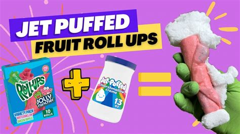 Ultimate Taste Test Freeze Dried Fruit Roll Ups With Marshmallow Fluff