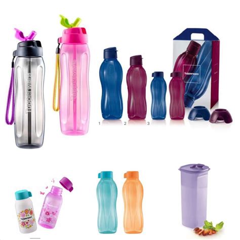 Fridge Water Bottle Botol Air Tupperware 2L Eco Bottle Tupperware