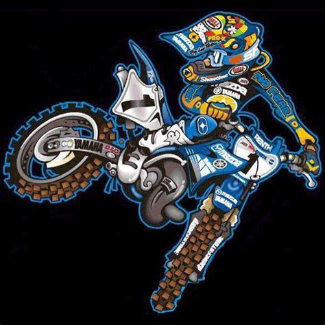 Jeremy Mcgrath 😎 Motorcycle Drawing Motorbike Art Bike Art