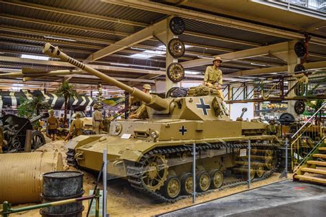 SINSHEIM GERMANY MAI 2022 Sand Medium Tank Panzer IV 4