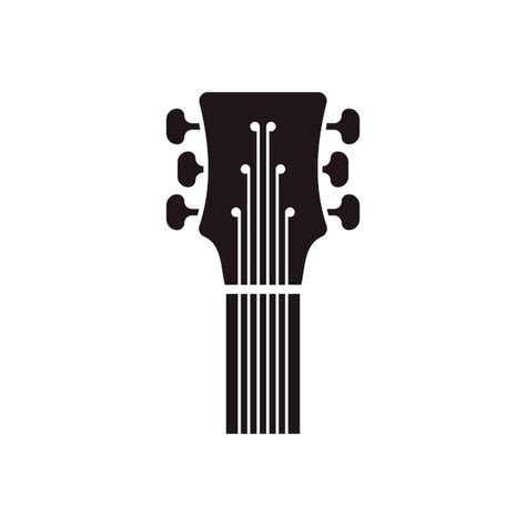 Premium Vector Guitar Logo Design Icon And Symbol Vector