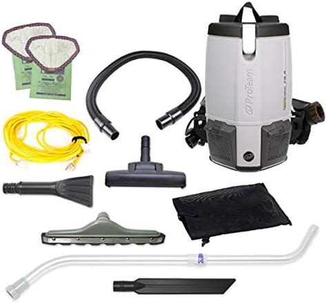 ProTeam Commercial Backpack Vacuum Super CoachVac Vacuum Backpack With