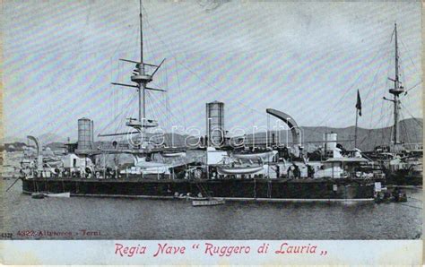 Regia Nave Ruggero Di Lauria Italian Ironclad Ruggiero Di Lauria