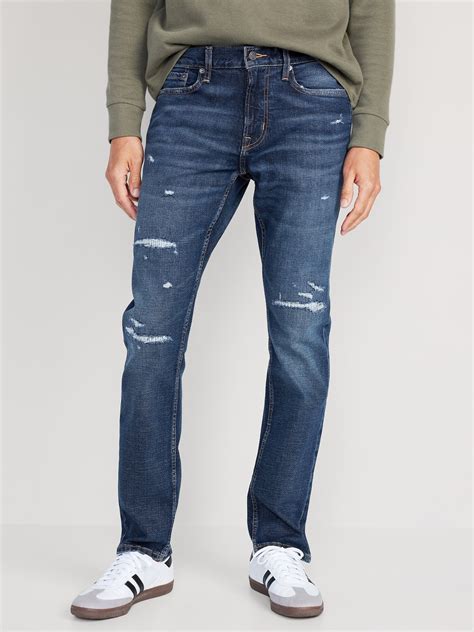 Mens Relaxed Slim Taper Jeans Old Navy