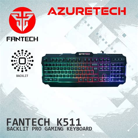 Fantech K Hunter Rgb Gaming Keyboard Official Warranty Shopee