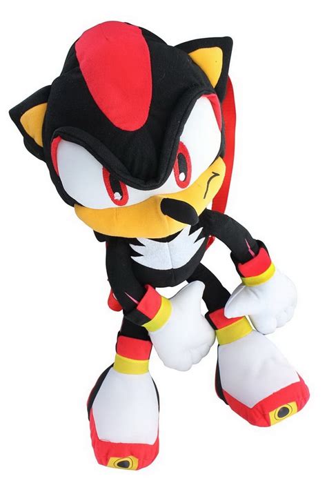 Sega Sonic The Hedgehog Shadow Plush Backpack Stuffed Figure Doll Toy