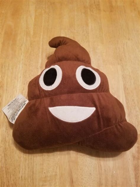 Yinggg Poop Emoji Plush Pillow Round Cushion Toy For Sale Online Ebay