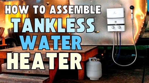 Tutorial How To Assemble New Eccotemp L5 Portable Tankless Water Heater 2023 Youtube