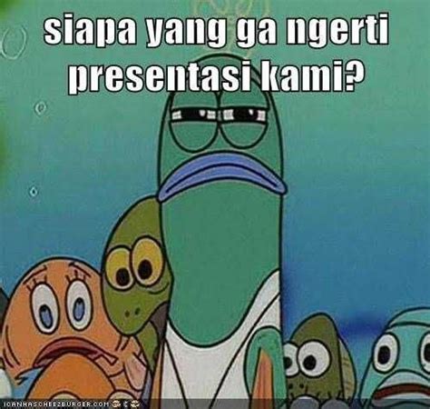 9 Meme Warga Bikini Bottom Ini Meresahkan Banget