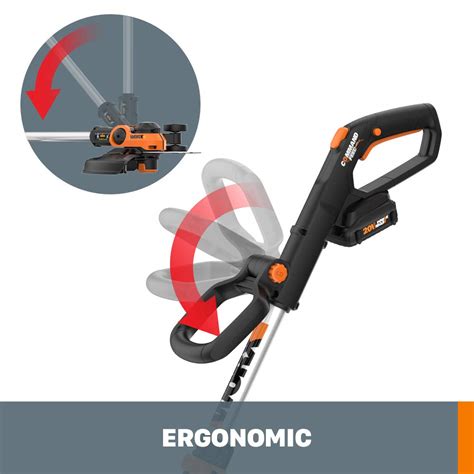 Worx Weed Wacker Power Share 2ah 20 Volt 12 In Telescopic Cordless