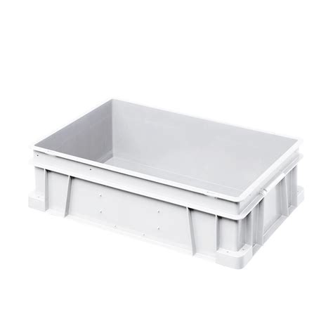 Denox Caja de plástico Norma Europa 600 x 400 x 230 mm Caja