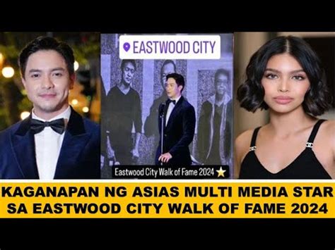 BONGGANG KAGANAPAN NG ASIAS MULTI MEDIA STAR SA EASTWOOD CITY WALK OF